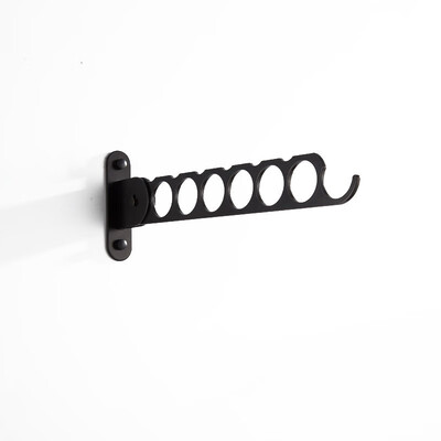 

MEIJURAN Wrought iron folding drying rack Balcony Wardrobe 14132