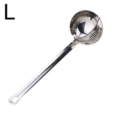 

Soup Spoon Stainless Steel Kitchen Long Handle Detachable Colander with Strainer