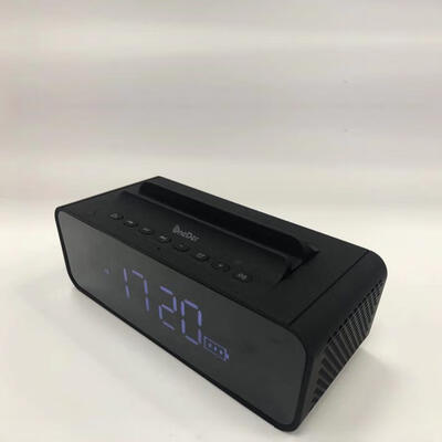 

V06 Bluetooth Speaker Sound Box Professional Smart Wireless LED Screen Alarm Clock Active Multimedia Speaker Support TF Card