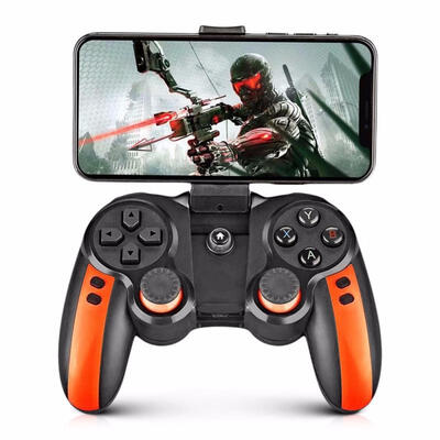 

Wireless Bluetooth Game Controller Mobile Game Console With Phone Holder