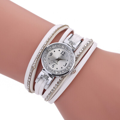 

New ladies narrow belt watch head diamond decorative quartz watch hot