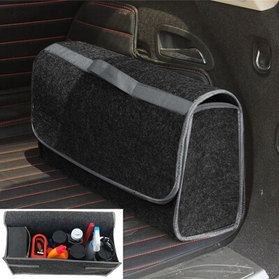 

JPGIF Trunk Cargo Organizer Foldable Caddy Storage Collapse Bag Bin for Car Truck SUV