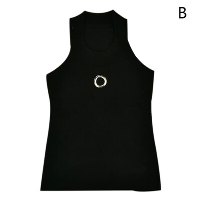

Women Style Sexy Slim Fit All-match Solid Color Concise Personality Camisole