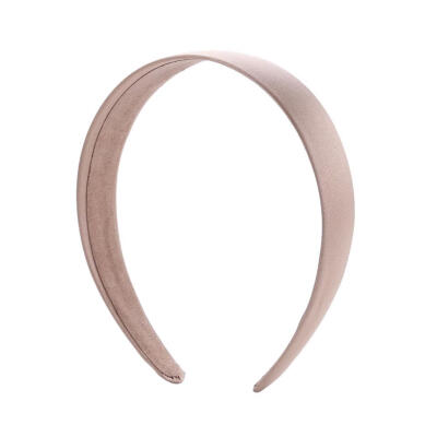 

Solid Color Hair Hoops Simple Headband Women Girls Wide Hairband Headwear