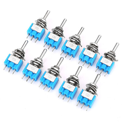 

10PCS 6A 125V Car LED Light Toggle Rocker Switch for Cars Boats