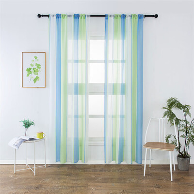 

Gobestart Sheer Curtain Tulle Window Treatment Voile Drape Valance Fabric