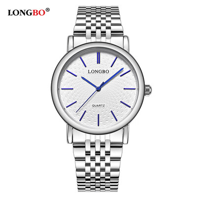 

Stainless steel mens watch waterproof quartz watch couple on the table fashion gold watch male