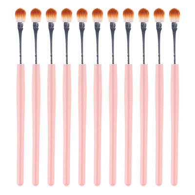 

Toponeto 10Pcs Makeup Cosmetic Tool Eyeshadow Eye Contour Powder Foundation Blending Brus