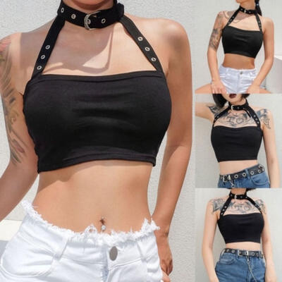 

Fashion Womens Ladies Off The Shoulder Bardot Crop T-Shirt Top Vest Sleeveless Bandeau