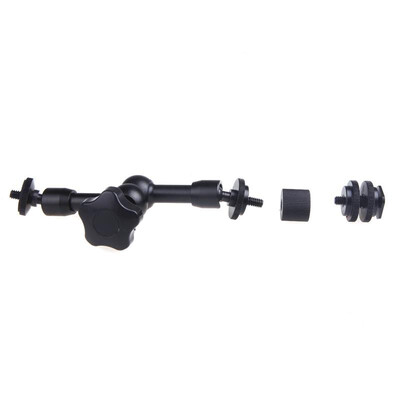 

7" Inch Friction Articulating Magic 14" Hot Shoe Connector Arm for Camera LCD Monitor LED Light