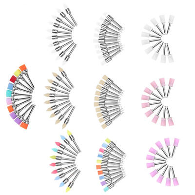 

Greensen 100pcs Disposable Dental Polishing CupsBrushes Set Tooth Polisher Accessories
