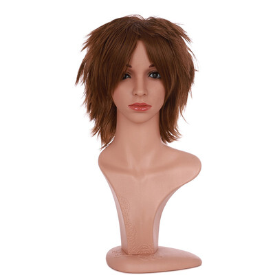 

Short Cosplay Wig Women Men Fluffy Straight Anime Comic Hairstyle Party Costume Dress Synthetic Hair Pixie Wigs