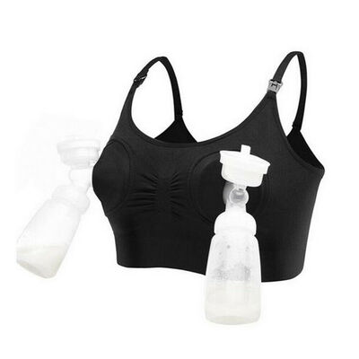 

Women Nursing Bra Hands Free Push Up Maternity Breastfeeding Pregnant Bras