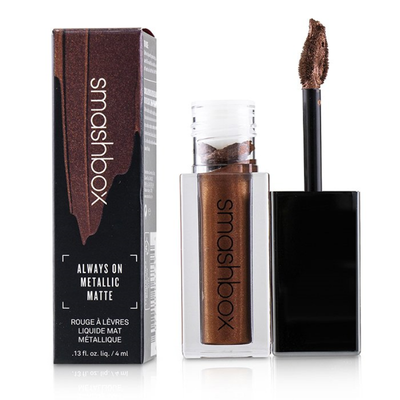 

SMASHBOX - Always On Metallic Matte Lipstick - Bold Digger Bronze With Bronze & Gold Pearl 4ml013oz