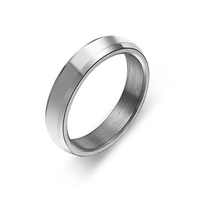 

Fashion Unisex Wide Stainless Steel Ring Titanium Steel Brushed Wedding Ring Jewelry Stainless Steel Wedding Rings Couple Rings