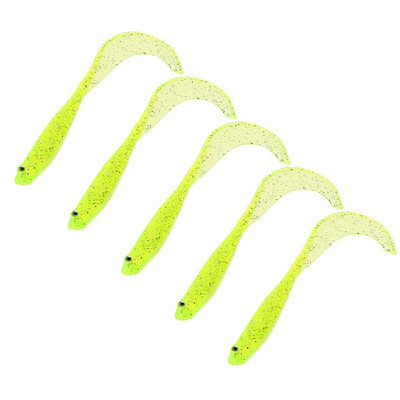 

12cm 65g 5pcs Fishing Lures Soft Plastic 3D Eyes Soft Bait Swimbait for Freshwater&Saltwater
