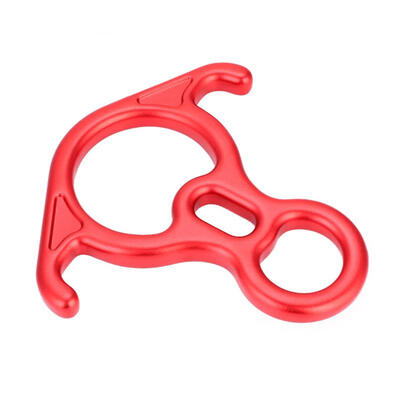 

Greensen 50KN Figure 8 Word Rope Descender Rappel Ring Rock Climbing Rescue Gear