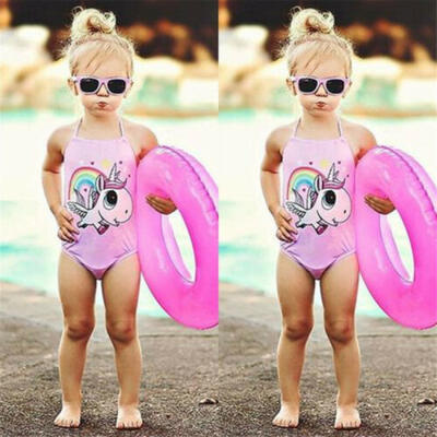 

Kid Baby Girls Unicorn Bikini Swimwear Swimsuit Bathing Suit Beachwear Swimming