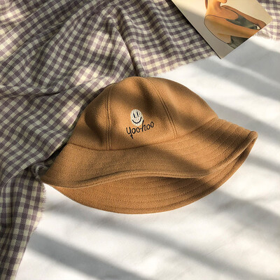 

Red Fishermans hat Korean version of Baitie Japanese sunshade sunscreen&wide eaves travel sunhat ins tide