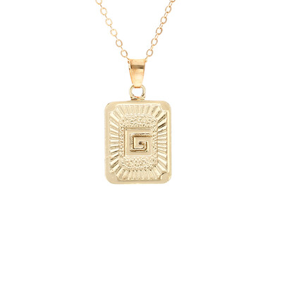 

Fashion Jewelry Brand English Alphabet Pendant Necklace For Women Gift
