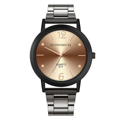 

Gobestart Fashion Men Steel Belt Analog Sport Quartz Wrist Watch Luxury Sports Mens Watch