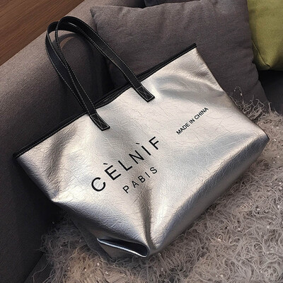 

Tailored Womens Fashion Shoulder Bag Large Capacity Handbag Solid Color Mummy Bag