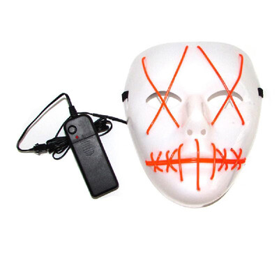 

LED Light Mask EL Wire Mask AA Battery Three Gear Cosplay Mask Dance Costume Party Cool Props