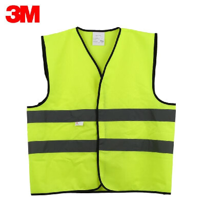 

3M V10S0 High Visibility Reflective Vest Security Working Clothes Safety Waistcoat Motorcycle Cycling Warning Day Night Use