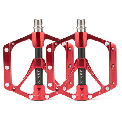 

1 Pair Mountain Bike Road Bicycle MTB Titanium Alloy Axis Three Bearing Pedals