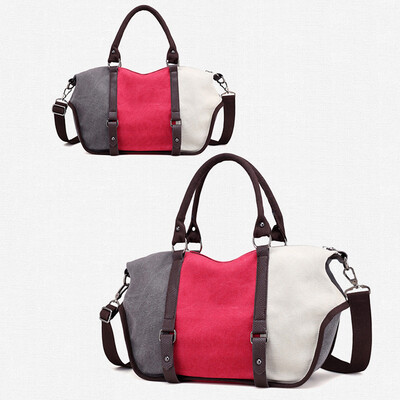 

Tailored Women Fashion Split Joint Crossbody Bag Shoulder Bag Handbag Totes Blue