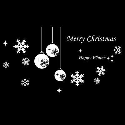

〖Follure〗Christmas Decoration Decal Window Stickers Home Decor