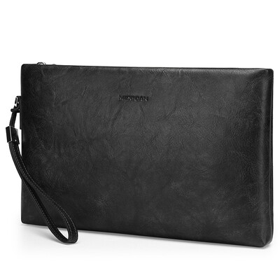 

Scarecrow MEXICAN Mens Handbag Fabric Fashion Lightweight Large Capacity Casual Mens Single Handle Envelope Bag MMHD02181724 Black