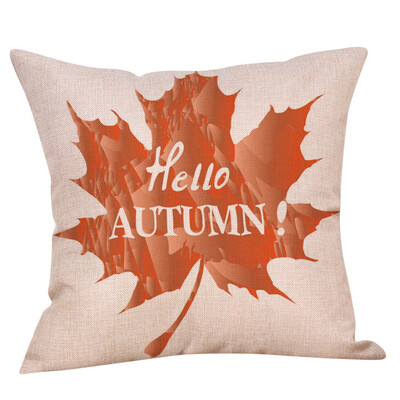 

〖Follure〗Thanksgivin Autumn Throw Pillow Cover Pillowcases Decorative Sofa Cushion Cover