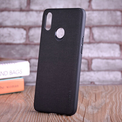 

Case for OPPO Realme 3 3 pro coque Luxury textile Leather skin soft TPU hard PC phone cover for OPPO Realme 5 5 pro case funda