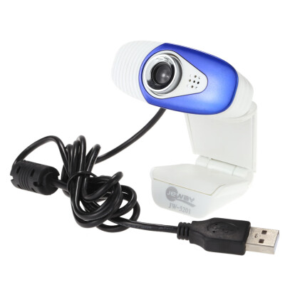 

USB 20 Webcam Clip-on Camera HD 720P Camera with Built-in Sound Absorption Microphone Stand for ComputerPCLaptop