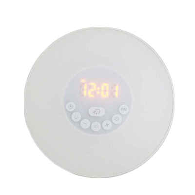 

Wake Up Light Alarm Clock Sunrise Sunset Simulation Digital Night Light Nature Sounds Snooze Function Touch Control Clock