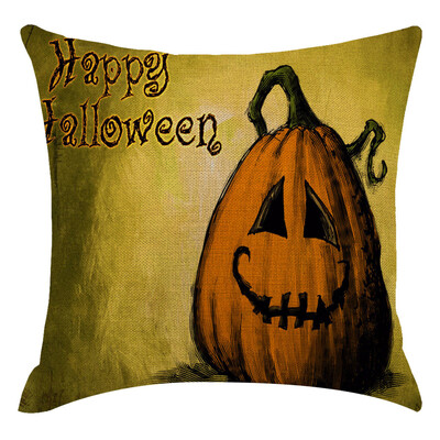 

Siaonvr Halloween Pumpkin Pillow Cover Pillowcases Decorative Sofa Cushion Cover