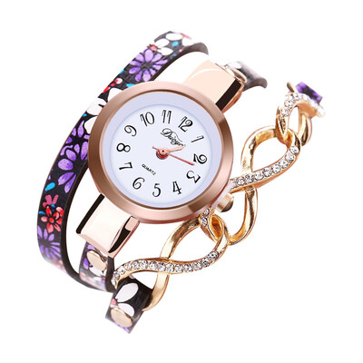 

〖Follure〗Fashion Small And Exquisite Dial Simple Leather Strap Ladies Bracelet Watch