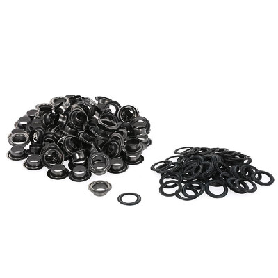 

Grommet Kit 100 Set 10mm 2 5in Inside Diameter Grommet & Gasket Setting Tool Metal Eyelets for Shoes Clothes Leather Crafts DIY