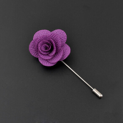 

Men Accessories Lapel Flower Daisy Handmade Boutonniere Stick Brooch Pin Wedding