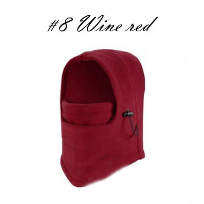 

Unisex Full Face Mask Fleece Cap Balaclava Neck Warmer Hood Winter Sports Men Women