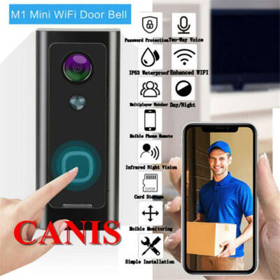 

Smart WiFi Doorbell Camera Video Wireless Remote Door Bell CCTV Chime Phone US