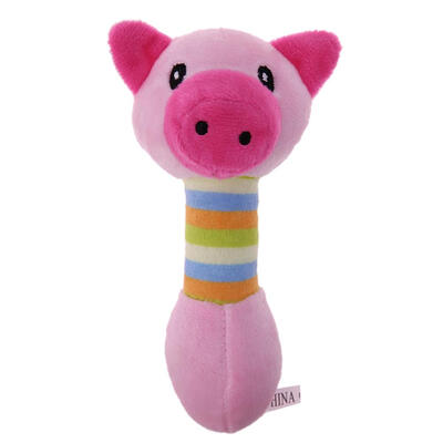 

Funny Animal Shape Pet Puppy Dog Toys Plush Sound Squeaker Chewing Toys