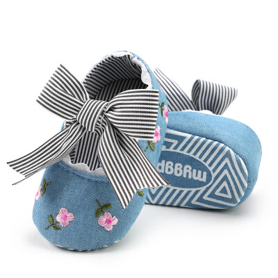 

Baby Girl Embroidery Flower Fashion Toddler First Walkers Kid Shoes