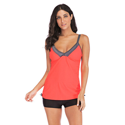 

Roseonmyhand Womens full-size high-waisted conservative solid-color separates