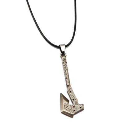 

Cross Game Props Rose Hand Ax Men s Necklace Pendant