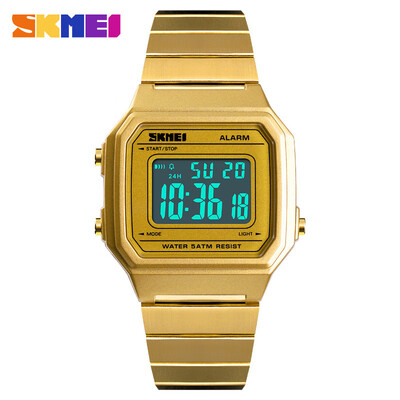 

SKMEI New Men Fashion Watch Digital Waterproof Wristwatches Luminous Week Display Alarm Casual Sport Watches 1377