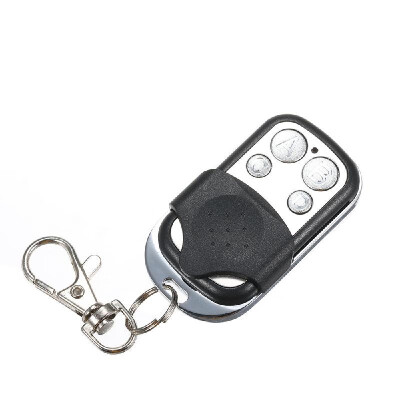 

433MHz Metal Remote Controller with Keychain with ArmDisarmHome ArmSOS 4 Buttons Remote Control