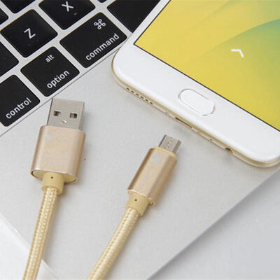 

Micro USB Cable Nylon Braided Wire Metal Plug Data Sync Charging Data Microusb Charging Cable For Samsung Xiaomi Huawei