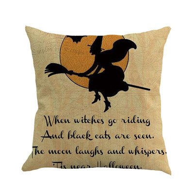 

〖Follure〗Halloween Ghost Pillow Case Sofa Waist Throw Cushion Cover Home Decor